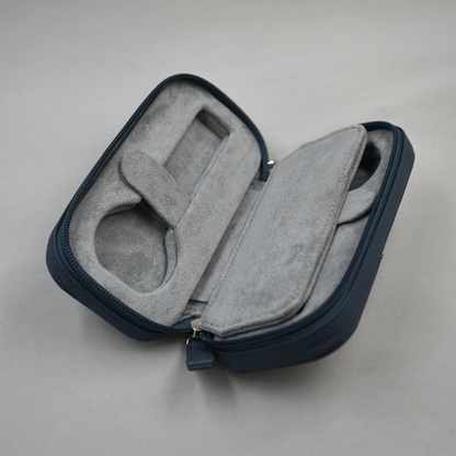 Slim Watch Travel Case / Navy Blue