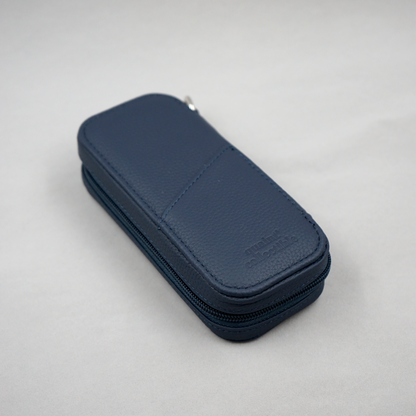 Slim Watch Travel Case / Navy Blue