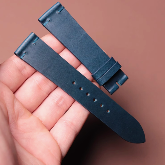 Two-Stitch Buttero Navy Blue