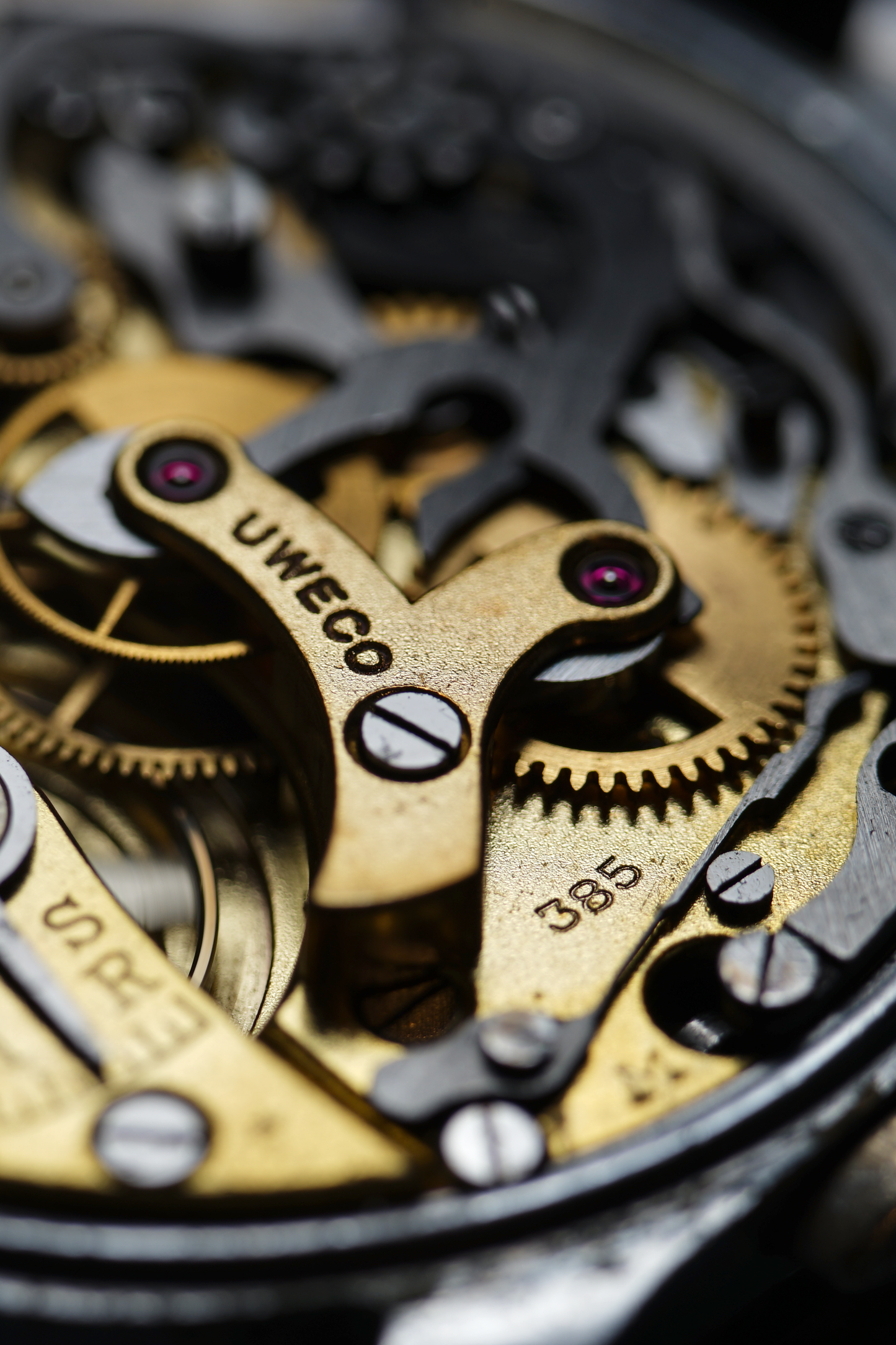 1940s UWECO Genève Chronograph | Ref. 6309, Cal. 385