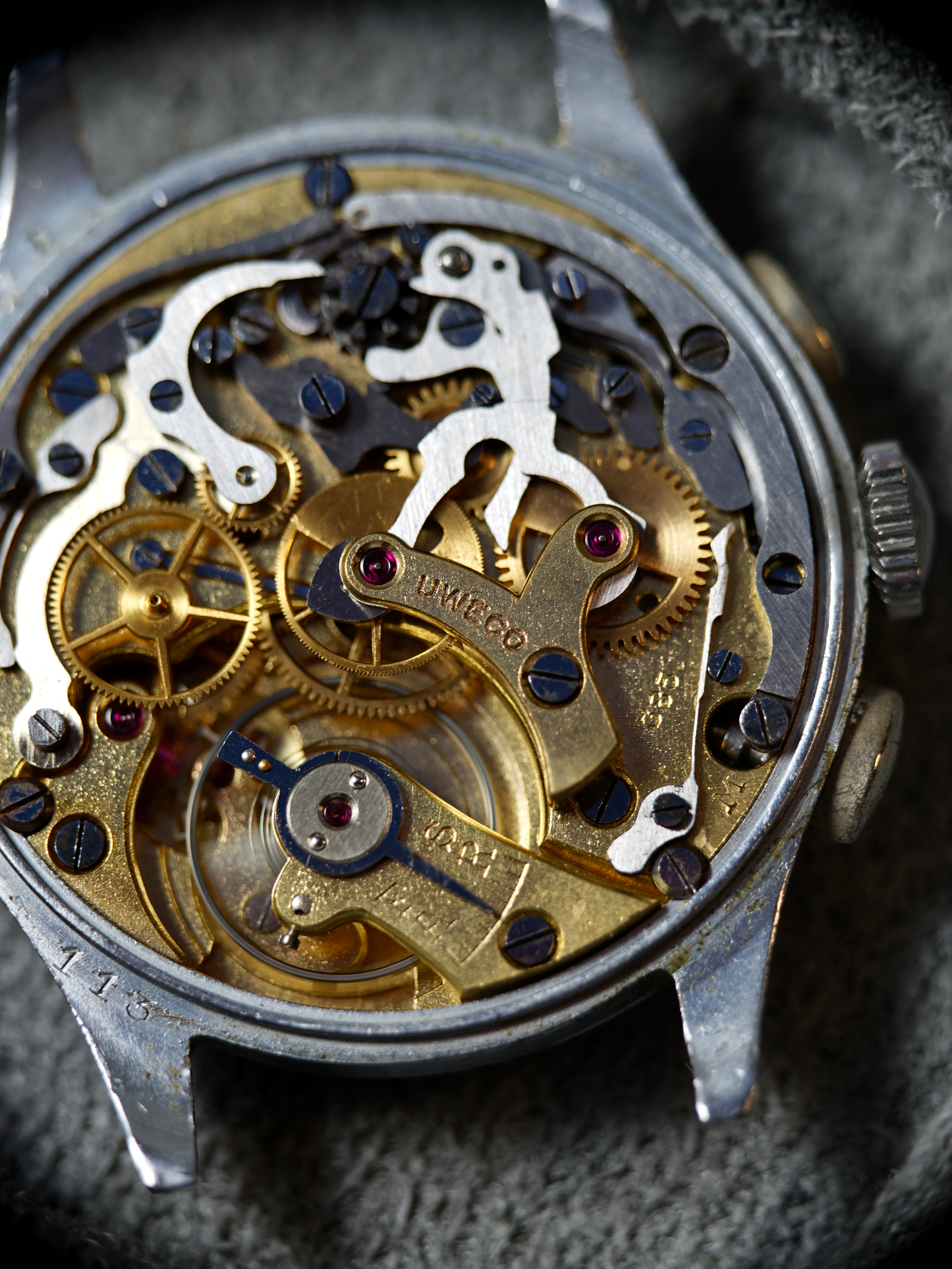 1940s UWECO Genève Chronograph | Ref. 6309, Cal. 385