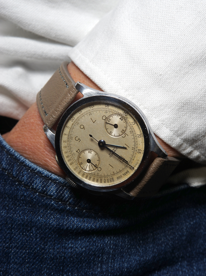 1940s Universal Geneve UWECO Genève Bi-Compax Chronograph | Ref. 6309, Cal. 385