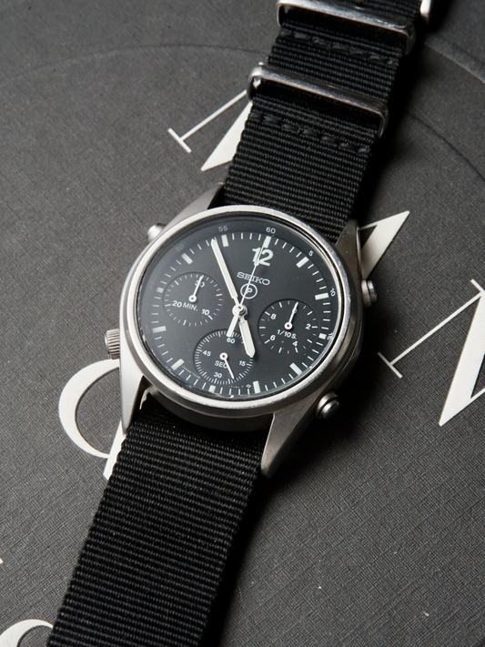 1980s Seiko 7A28-7120 Chronograph | Gen 1, RAF-issued