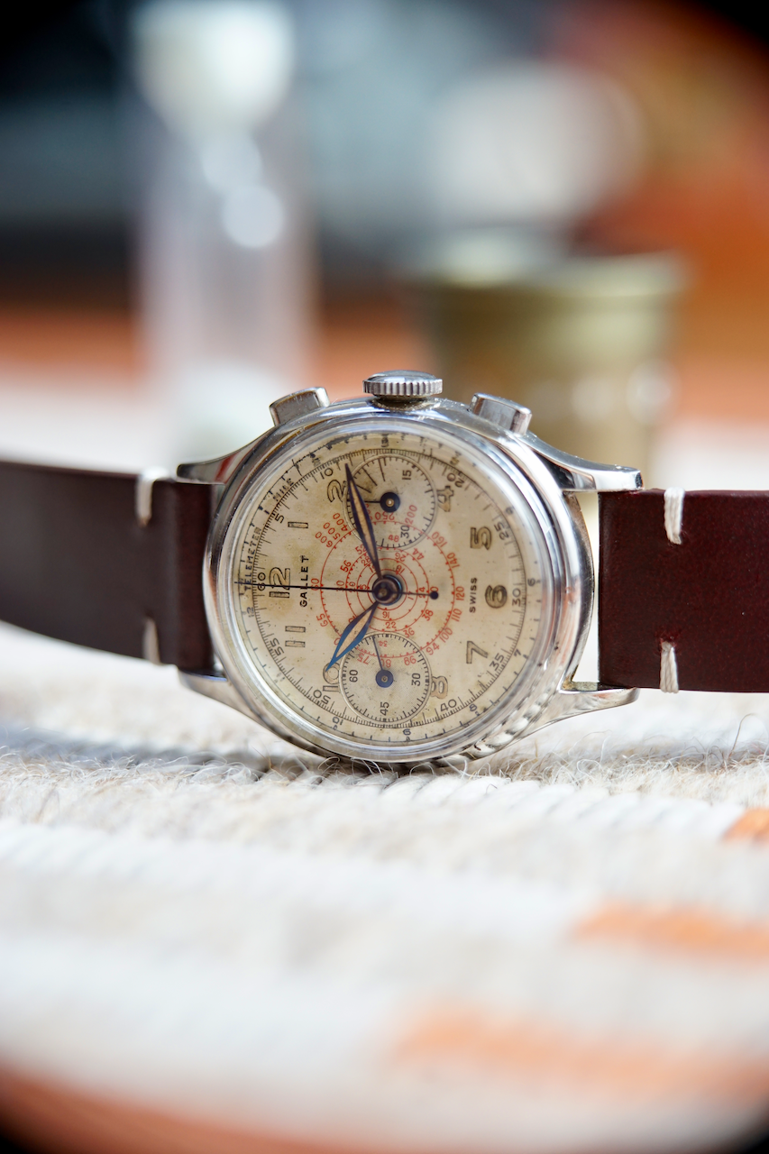 Gallet Commander Snail Tachymeter EP42