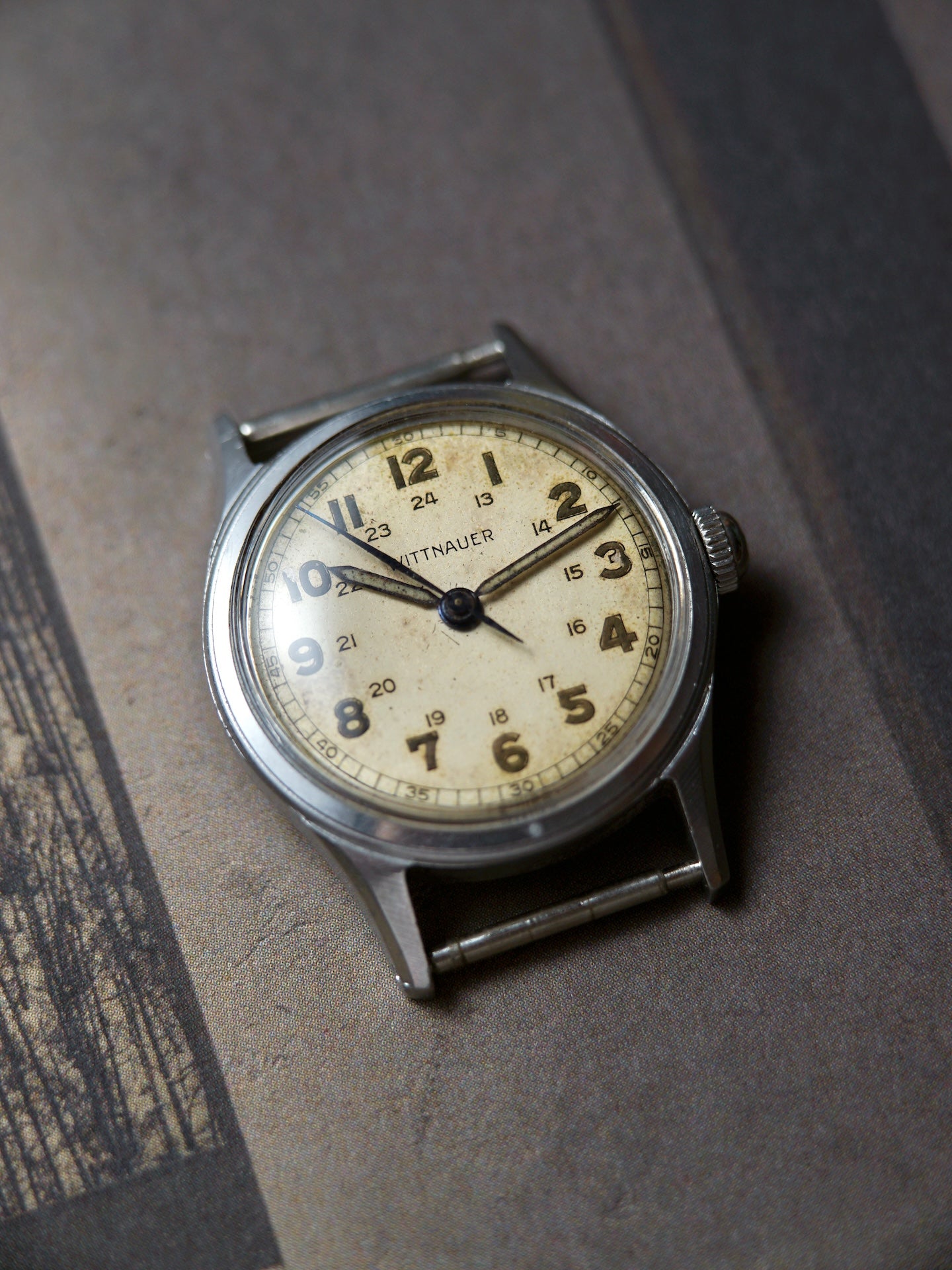 1950s Wittnauer Field Watch | 24-Hour Dial, 11ES