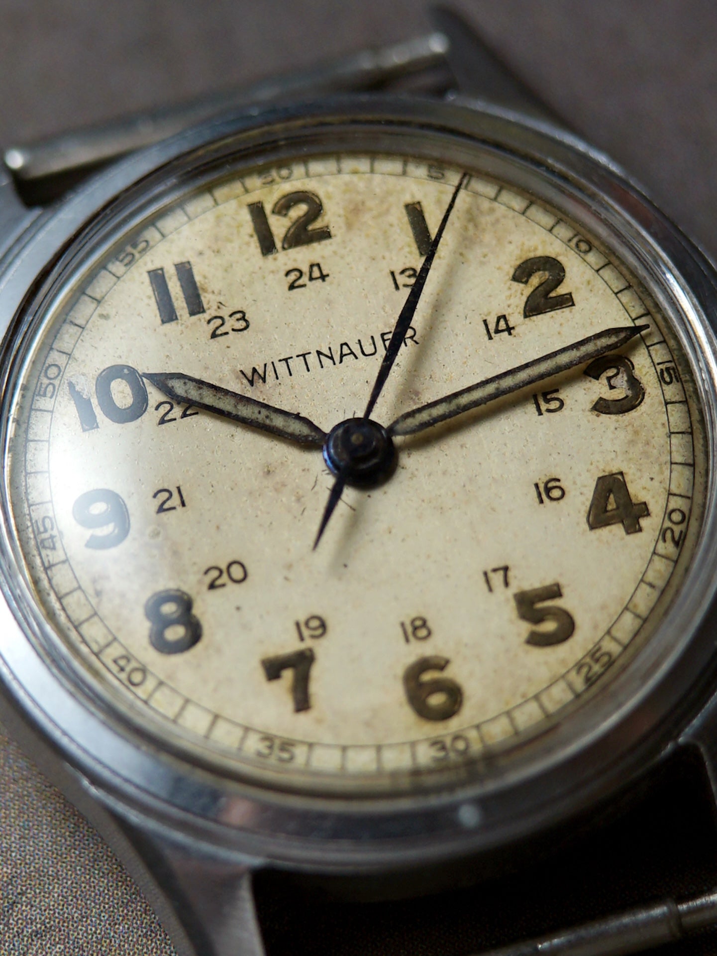 1950s Wittnauer Field Watch | 24-Hour Dial, 11ES