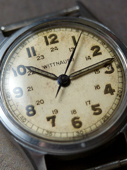 1950s Wittnauer Field Watch | 24-Hour Dial, 11ES