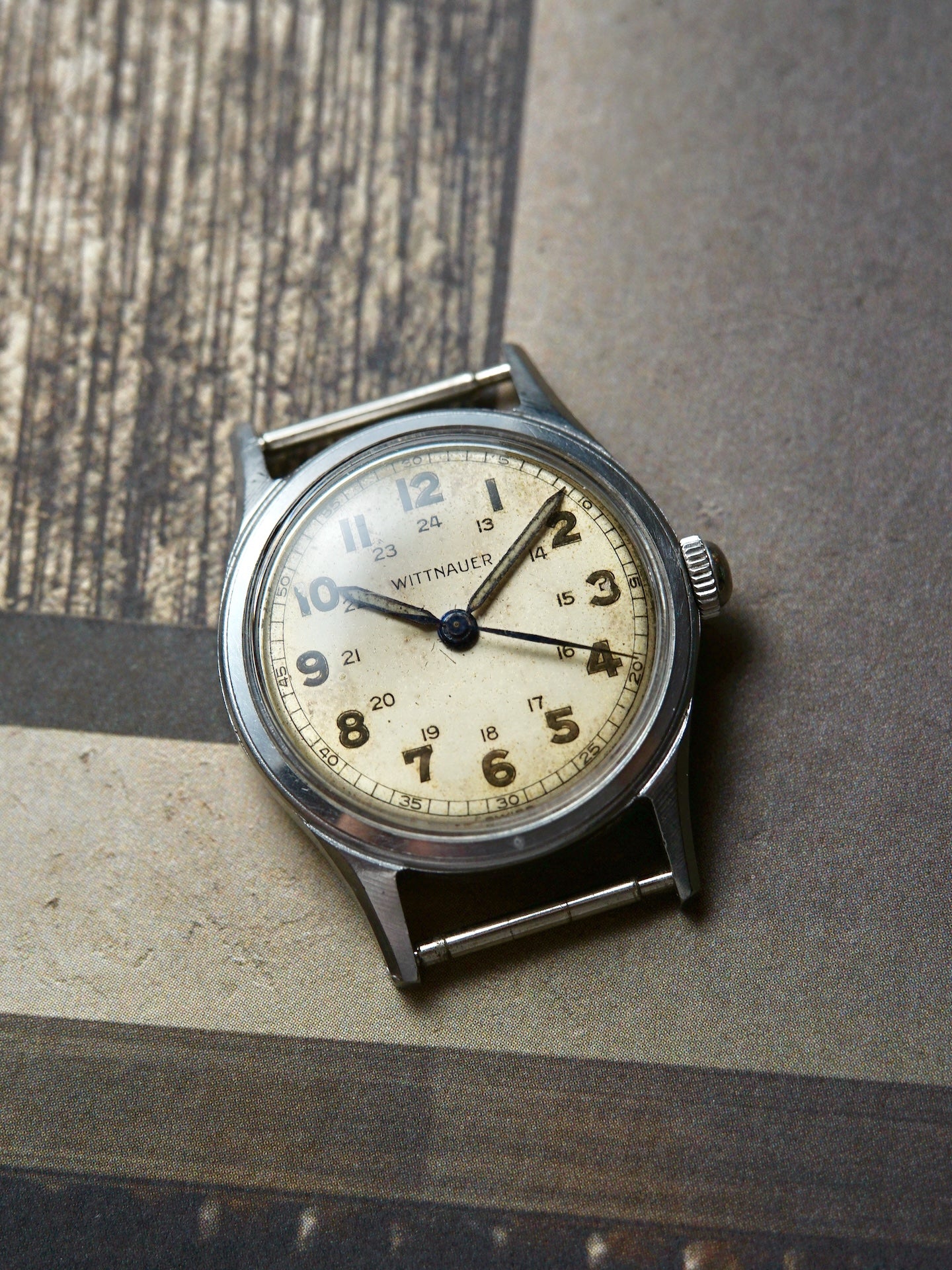 1950s Wittnauer Field Watch | 24-Hour Dial, 11ES