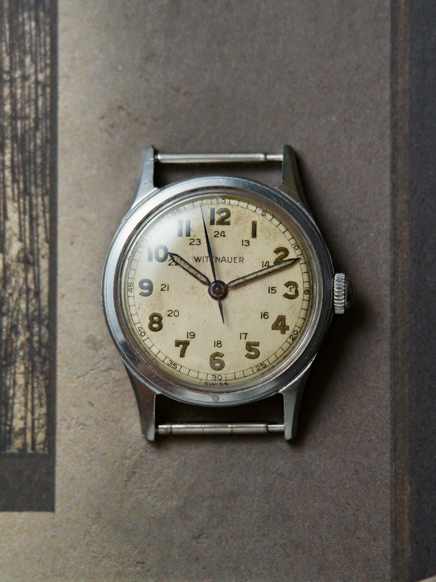 1950s Wittnauer Field Watch | 24-Hour Dial, 11ES