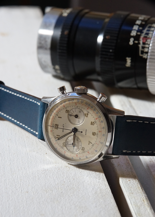 blue-shell-cordovan-watch-strap-16mm-17mm-18mm-19mm-20mm-vintage-gallet-chronograph-multichron-45m
