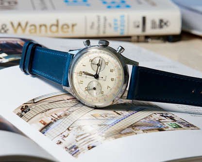 buttero-chronograph-watch-strap-quick-release-blue