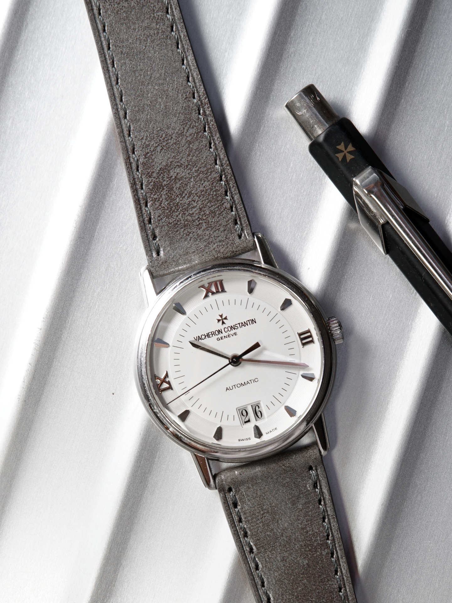 Full Stitched Italico / Asphaito Grey