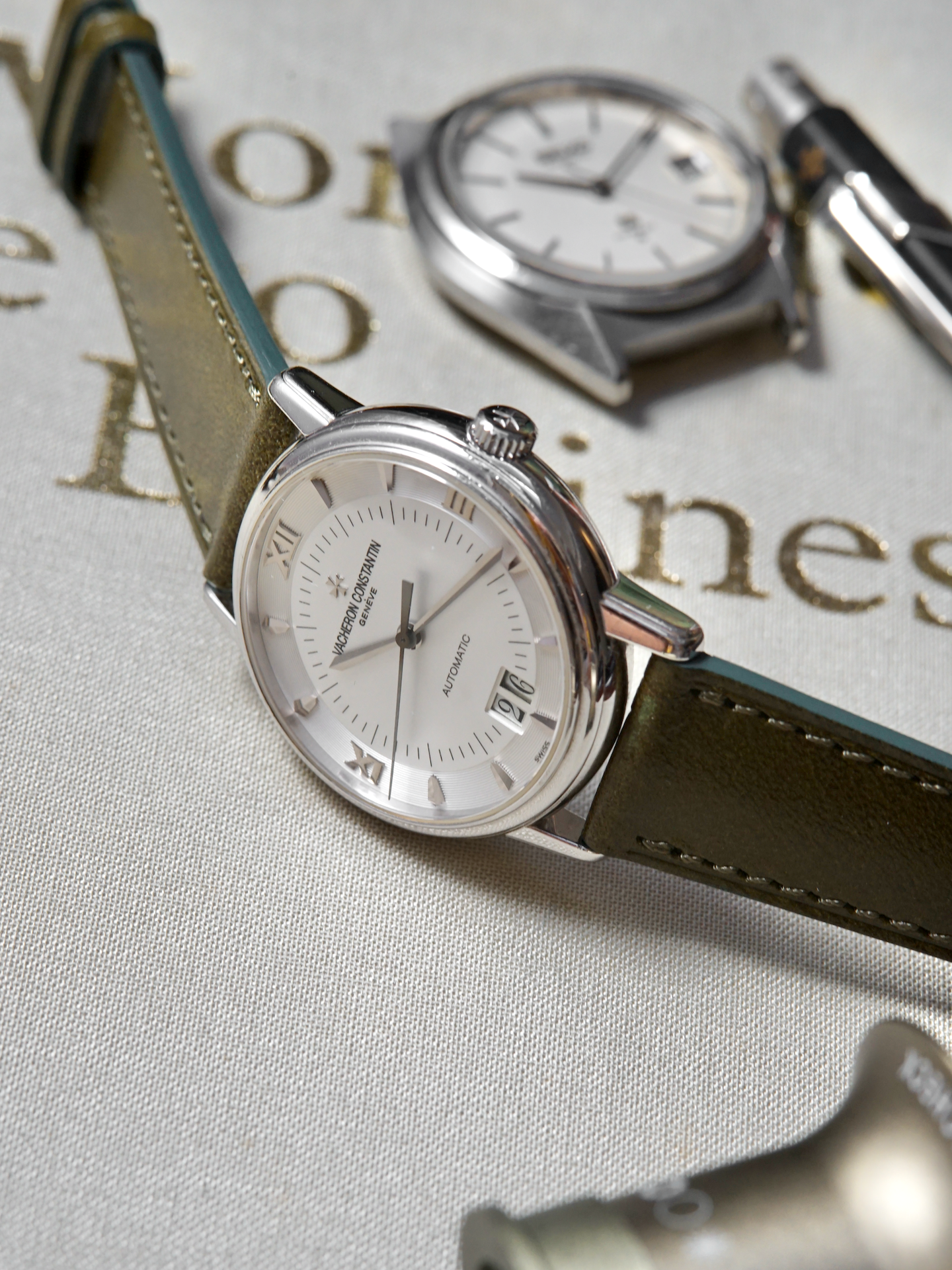 Full Stitched Italico / Muschio Forest Green