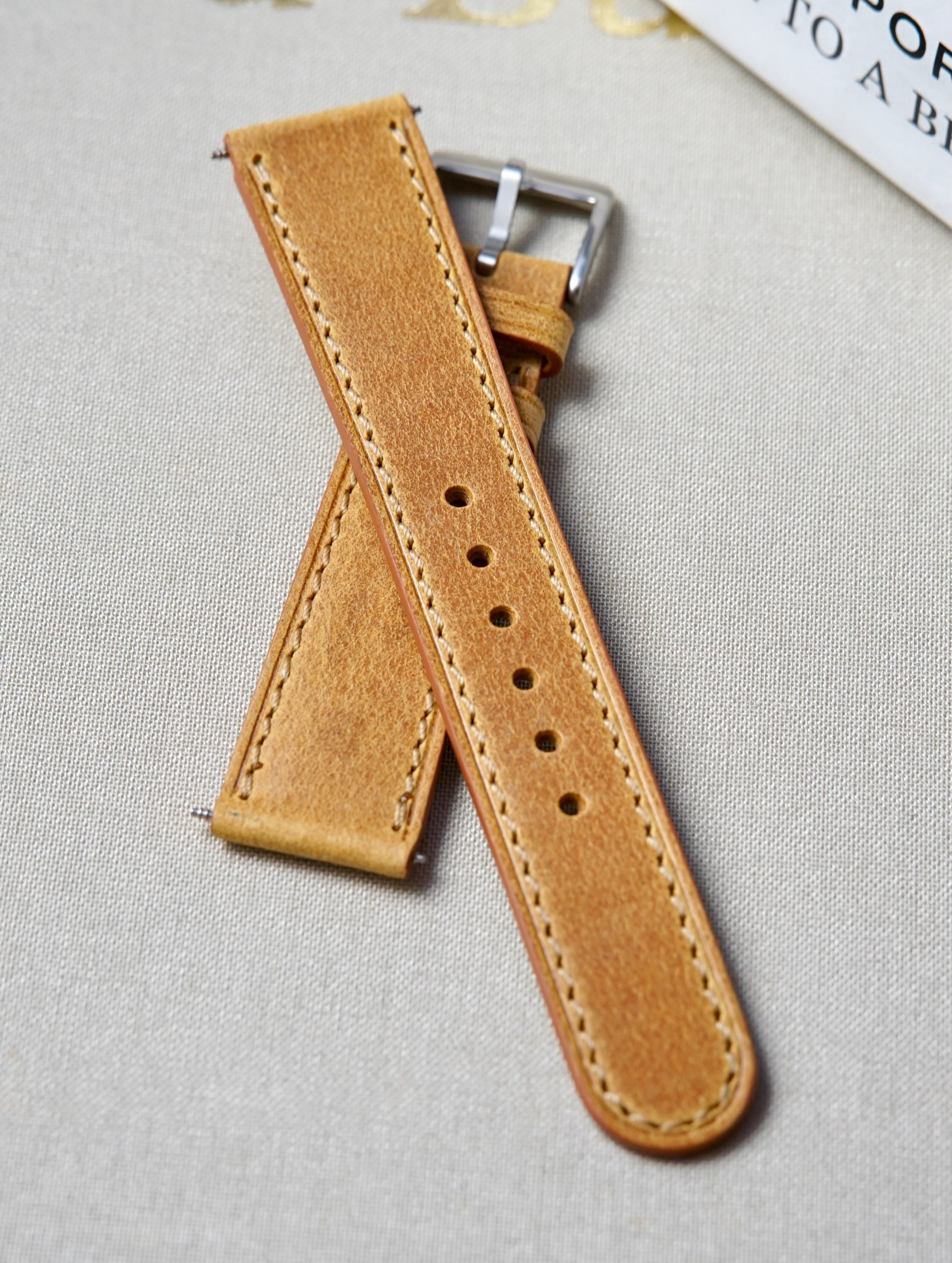 Handcrafted Leather Watch Strap | Quaint & Collectible
