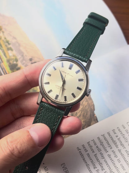 1960s Seiko Cronos Water Proof 50M | J13046, Sea Horse Caseback