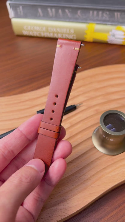 Two-Stitch Buttero Saddle Brown