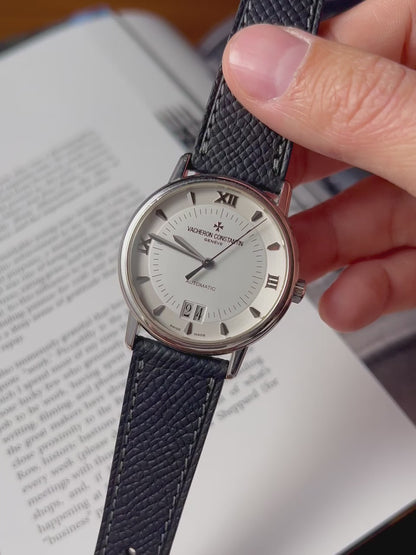 Epsom / Black / Grey Stitching