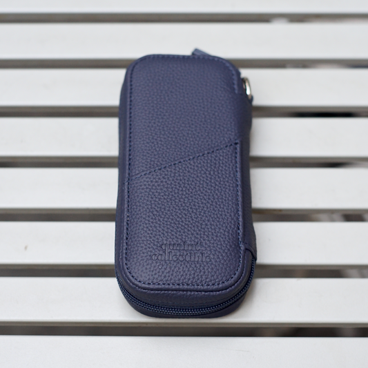 Slim Watch Travel Case / Navy Blue