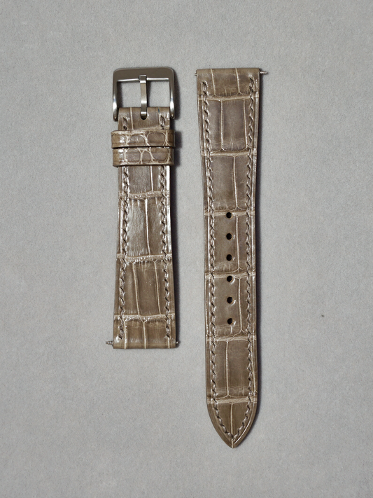 taupe-grey-crocodile-watch-straps-16mm-17mm-18mm-19mm-20mm-quick-release-spring-bar