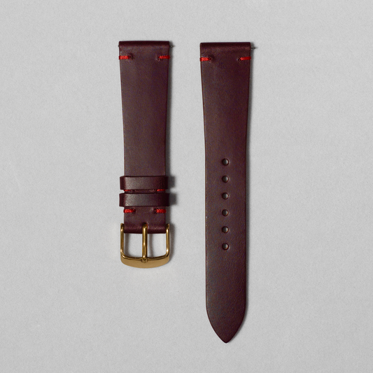 two-stitch-burgundy-red-buttero-watch-straps-quick-release-spring-bar-16mm-17mm-18mm-19mm-20m