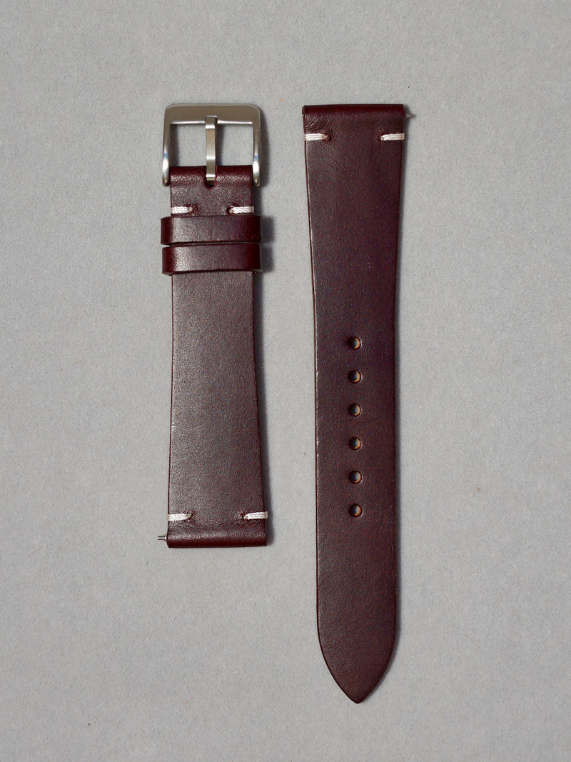 two-stitch-burgundy-red-buttero-watch-straps-quick-release-spring-bar-17mm-18mm-19mm-20m