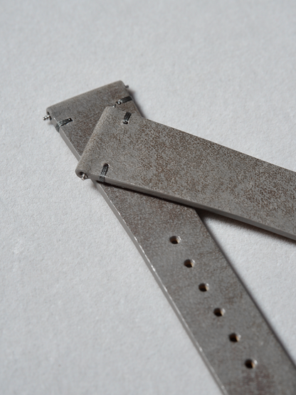 Two-Stitch Italico / Asfalto Grey / Tonal Stitching