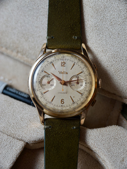 1950s Vetta Chronograph | Vetta 130, Valjoux 23