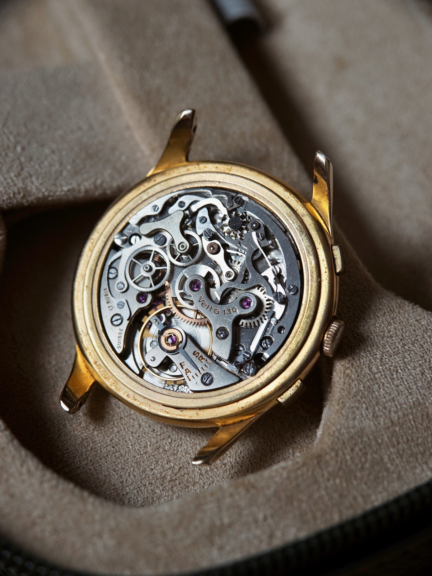 1950s Vetta Chronograph | Vetta 130, Valjoux 23